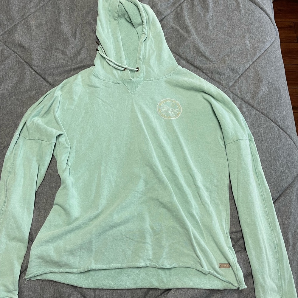 Roxy hooded crop sweatshirt